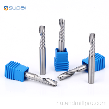 CARBIDE Egyes Flute End Mill Vágóeszközök